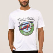 Fabulous Devon Reise Patch. T-Shirt (Vorderseite)