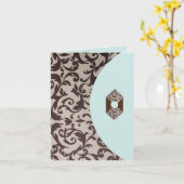 Fabulous Diamond Karte (Gelbe Blume)