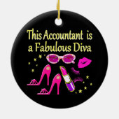 FABULOUS DIVA ACCOUNANT DIVA KERAMIK ORNAMENT (Hinten)