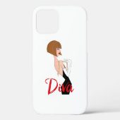 "Fabulous Diva" Case-Mate iPhone Hülle (Rückseite)