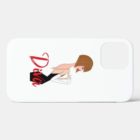 "Fabulous Diva" Case-Mate iPhone Hülle (Rückseite (Horizontal))
