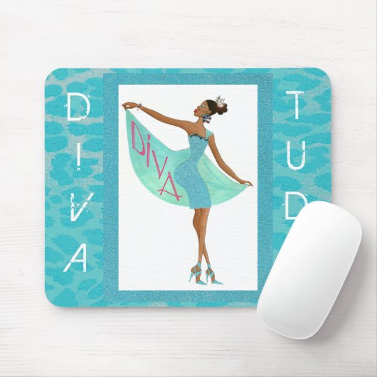 Fabulous Diva mousepad (Mit Mouse)