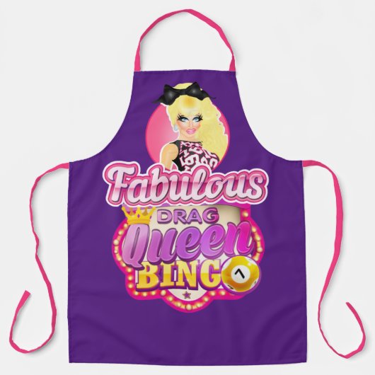 Fabulous Drag Queen Bingo Schürze (Vorderseite)