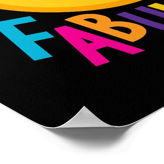 Fabulous Emoji Poster (Ecke)