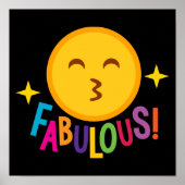 Fabulous Emoji Poster (Vorne)