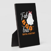 Fabulous Faboolous Dental Assistant Ghost Hallowee Fotoplatte (Seite)