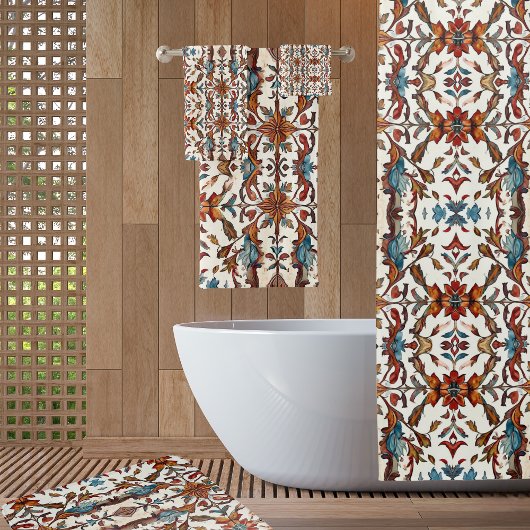 Fabulous Fall and Blue Badhandtuch Set