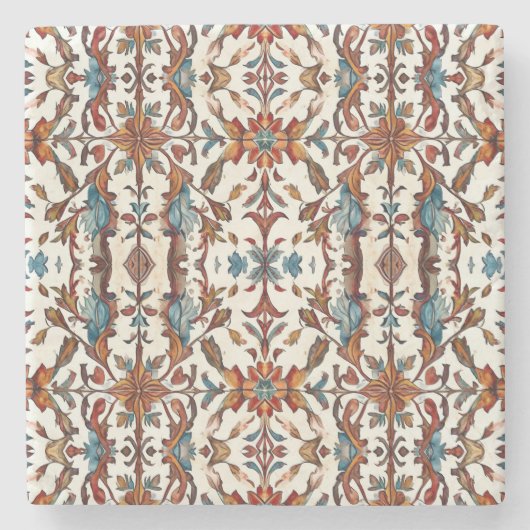 Fabulous Fall and Blue Steinuntersetzer (Vorderseite)