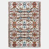 Fabulous Fall and Blue Throw Blanket Decke (Vorderseite Vertikal)