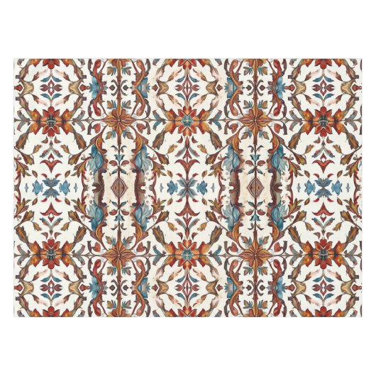 Fabulous Fall and Blue Tischdecke (Vorderseite (Horizontal))