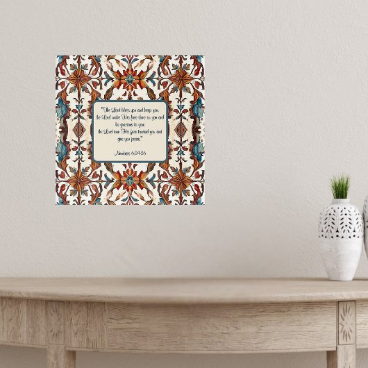 Fabulous Fall und Blauer Segen Poster