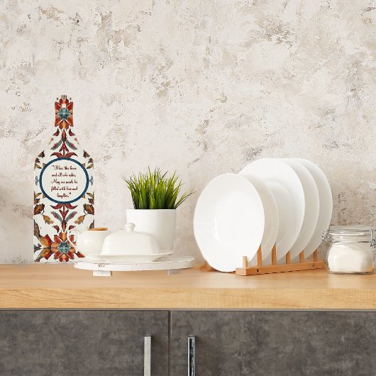 Fabulous Fall und Blue Customizable Schneidebrett