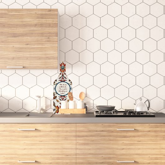 Fabulous Fall und Blue Customizable Schneidebrett