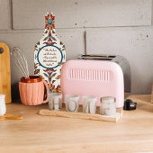 Fabulous Fall und Blue Customizable Schneidebrett