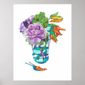 Fabulous Fall Vegetal Bouquet Poster (Vorne)