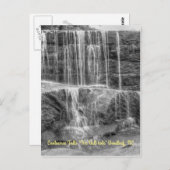 Fabulous Falls vertikale Postkarte (Vorne/Hinten)