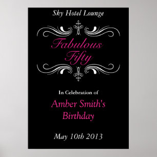 Fabulous Fifty Poster
