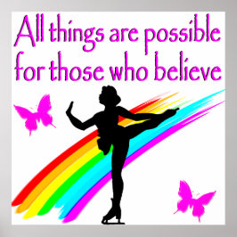 FABULOUS FIGURE SKATER POSTER