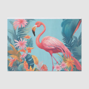 Fabulous Flamingo Decoupage Tissue Paper Seidenpapier