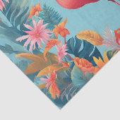 Fabulous Flamingo Decoupage Tissue Paper Seidenpapier (Ausschnitt)