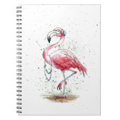 Fabulous Flamingo Notizblock (Vorderseite)