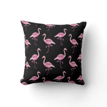 Fabulous Flamingo Pink Wasserfarben Muster