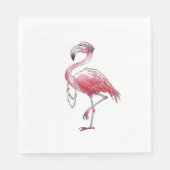 Fabulous Flamingo Serviette (Vorderseite)