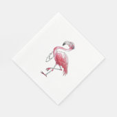 Fabulous Flamingo Serviette (Ecke)
