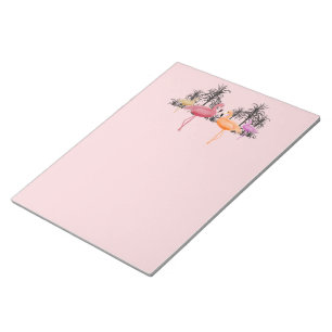 Fabulous Flamingos Notepads Notizblock
