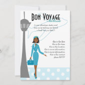 Fabulous Flight Attendant Einladung (Vorderseite)