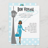 Fabulous Flight Attendant Einladung (Vorne/Hinten)