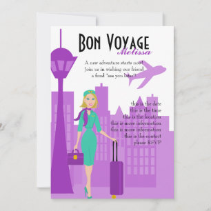 Fabulous Flight Attendant Einladung