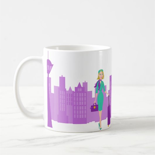 Fabulous Flight Attendant Kaffeetasse (Links)