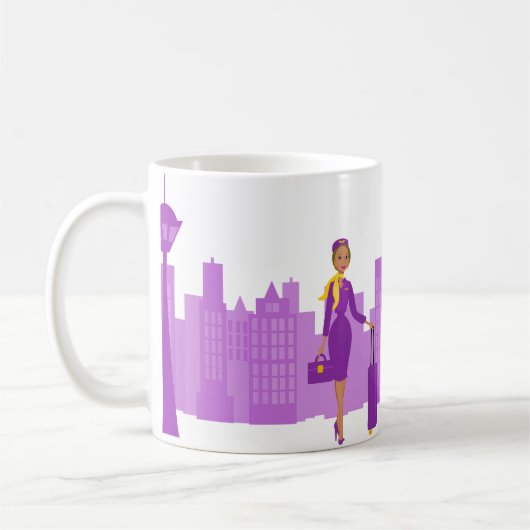 Fabulous Flight Attendant Kaffeetasse (Links)