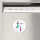 Fabulous Flight Attendant Magnet (In Situ (Geschirrspüler))