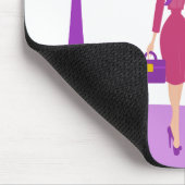 Fabulous Flight Attendant Mousepad (Ecke)