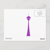 Fabulous Flight Attendant Postkarte (Rückseite)