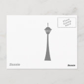 Fabulous Flight Attendant Postkarte (Rückseite)