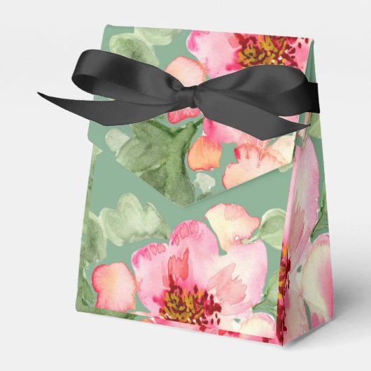 Fabulous Florals Garden Party Bridal Shower Geschenkschachtel (Vorderseite)