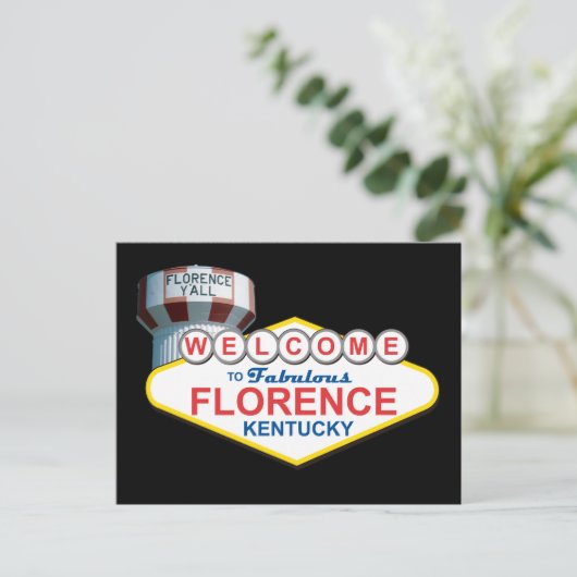 Fabulous Florence Ky Postcard Postkarte (Stehend Vorderseite)