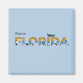 Fabulous Florida Custom Magnet (Vorne)