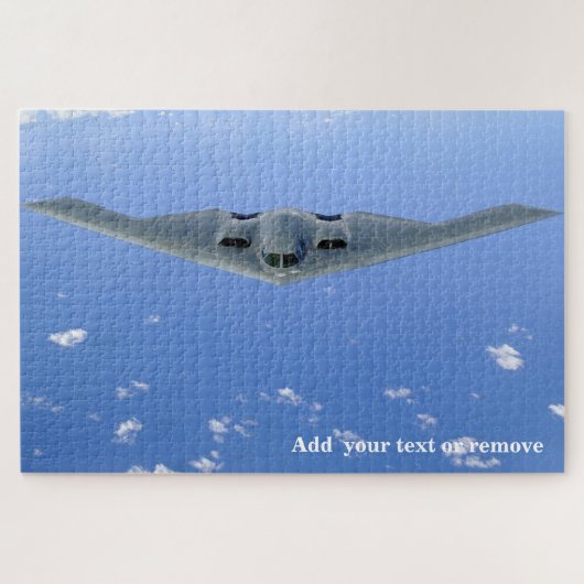 Fabulous Foto delta wing Stealth Bomber Flugzeug, Puzzle (Horizontal)
