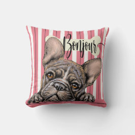 Fabulous Frenchie French Bulldog Throw Kissen