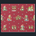 Fabulous Frogs Weihnachtsfeiertag auf Red Wrapping Geschenkpapier<br><div class="desc">Frösche Urlaubspapier wird unterhalten und begeistern jeden, der es schenkt! Ein hochwertiges Verpackungspapier wird Ihr Favorit sein. Achten Sie auf unser phantastisches Frog Rock Band Set aus drei flachen Blättern und rollenden Packpapieren! Außerdem helfen uns alle Tierprodukte, die im Paws Charming-Laden verkauft werden, eine Spende an tierische Wohltätigkeitsorganisationen zu machen,...</div>