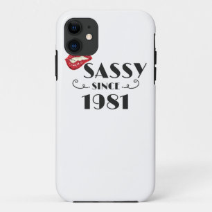 Fabulous Geburtstagsgeschenk Sassy Seit 1981 Gesch Case-Mate iPhone Hülle