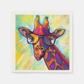 Fabulous Giraffe Cocktail Napkins Serviette (Vorderseite)