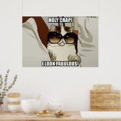 Fabulous Glasses Cat Poster (pt. 2) (Küche)