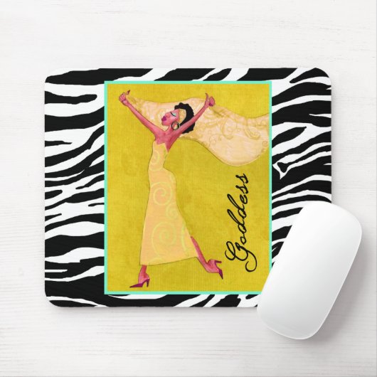Fabulous Goddess Mousepad (Mit Mouse)