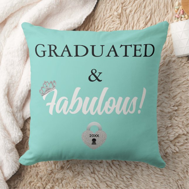 Fabulous & Graduated Celebration Tiara Party Decor Kissen (Decke)