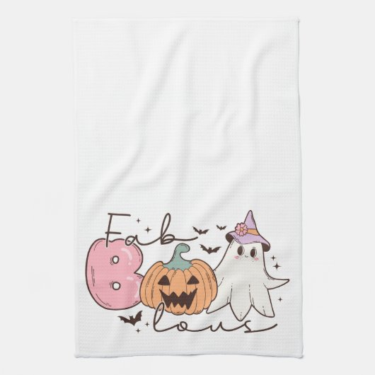 Fabulous Halloween Geschirrtuch (Vertikal)